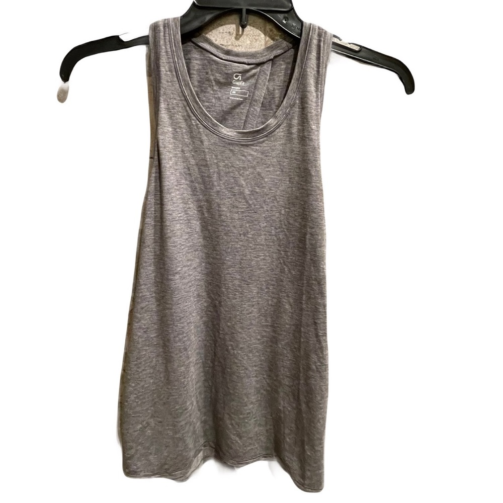 ❤️ GAP FIT GAPFIT GREY ACTIVEWEAR WORKOUT TANK TOP SIZE XS